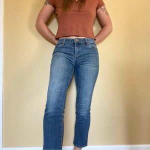 Kut from the Cloth Midrise medium wash jeans